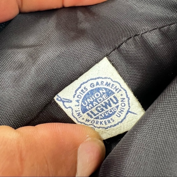 Jack Feist linen blend jacket blazer size 8 - Picture 10 of 11